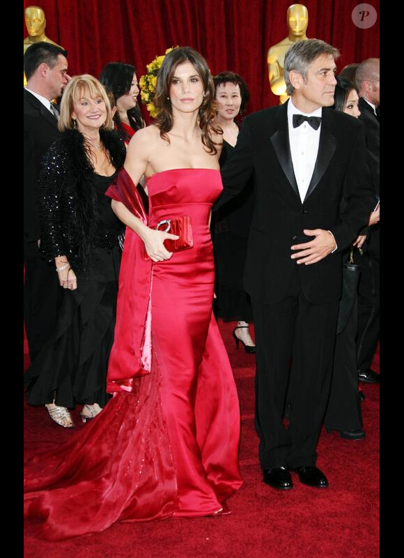 Elisabetta Canalis lors de la cérémonie des Oscar, le 7 mars 2010 à Los Angeles