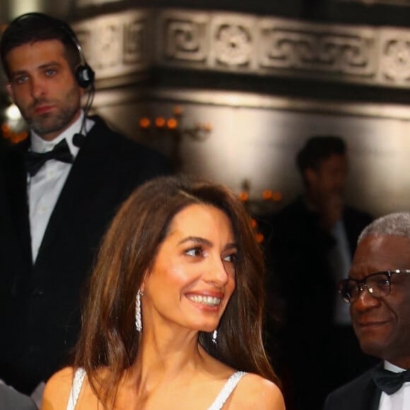 Amal Clooney - Soirée organisée par la Clooney Foundation for Justice, les Albies Awards 2023, à New York le 28 septembre 2023