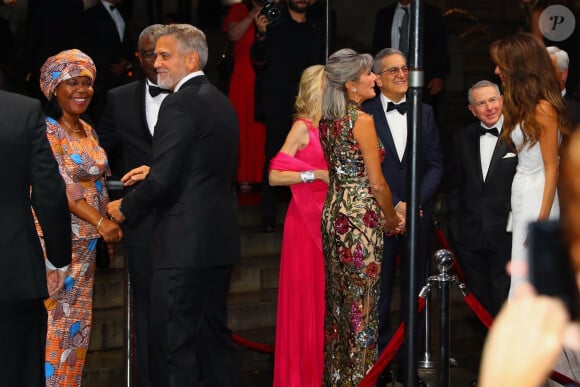 George Clooney, Amal Clooney - Soirée organisée par la Clooney Foundation for Justice, les Albies Awards 2023, à New York le 28 septembre 2023