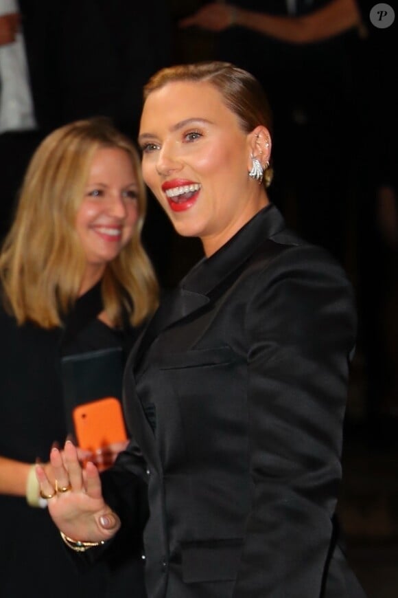 Scarlett Johansson a fait le déplacement, toujours très chic.
Scarlett Johansson - Soirée organisée par la Clooney Foundation for Justice, les Albies Awards 2023, à New York le 28 septembre 2023