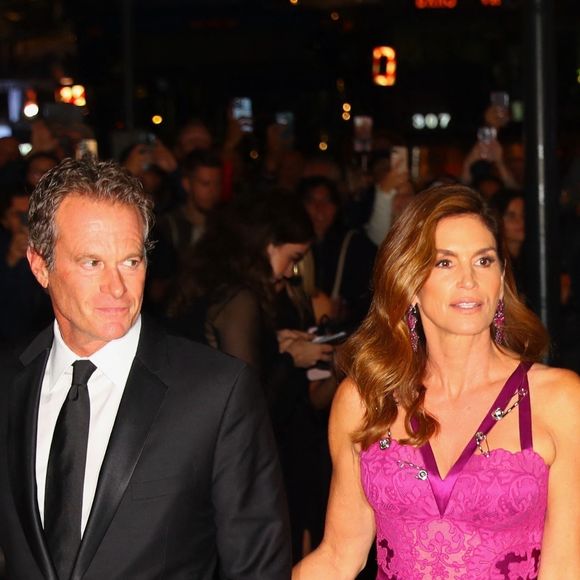 Rande Gerber, Cindy Crawford - Soirée organisée par la Clooney Foundation for Justice, les Albies Awards 2023, à New York le 28 septembre 2023