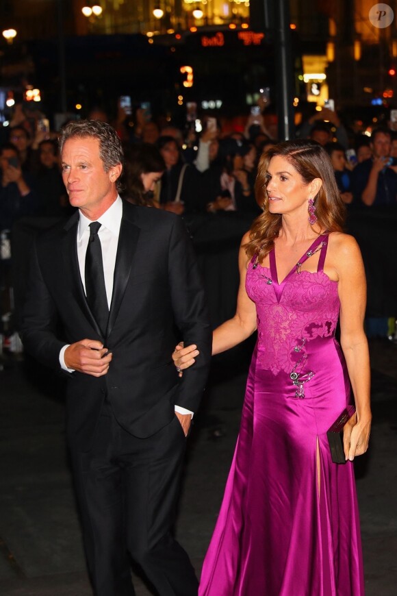 Rande Gerber, Cindy Crawford - Soirée organisée par la Clooney Foundation for Justice, les Albies Awards 2023, à New York le 28 septembre 2023