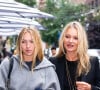 Peu avant elle avait profité d'une balade avec sa fille Lila.
Kate Moss et sa fille Lila à New York le 28 septembre 2023
