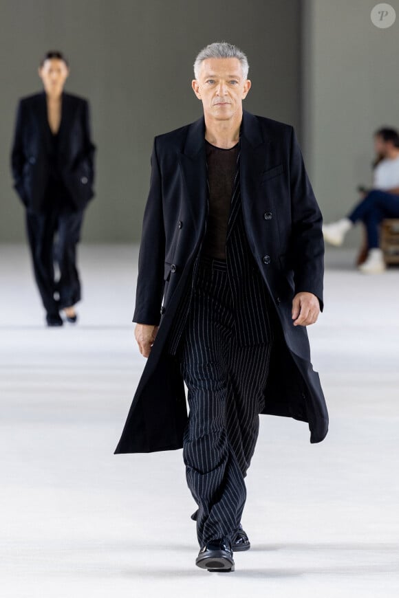 Vincent Cassel - Défilé de mode Hommes printemps-été 2024 "AMI" lors de la fashion week de Paris. Le 22 juin 2023 © Olivier Borde / Bestimage