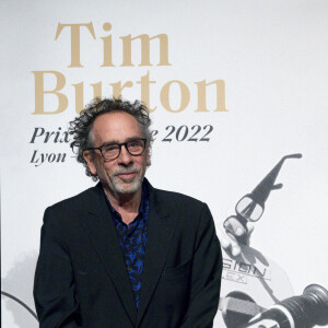 Tim Burton - Photocall de la cérémonie de clôture de la 14ème Edition du festival du cinéma Lumière Film Festival à Lyon, le 21 octobre 2022.