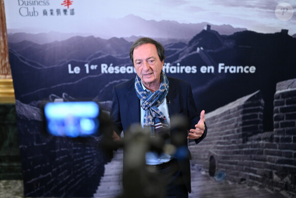 Exclusif - Michel-Edouard Leclerc - Déjeuner du Chinese Business Club en l'honneur de M.E. Leclerc à l'InterContinental Paris le 31 janvier 2023. © Rachid Bellak/bestimage 