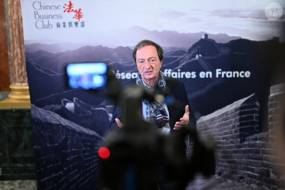 Exclusif - Michel-Edouard Leclerc - Déjeuner du Chinese Business Club en l'honneur de M.E. Leclerc à l'InterContinental Paris le 31 janvier 2023. © Rachid Bellak/bestimage 