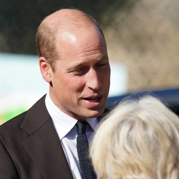 Le prince William, prince de Galles, et Catherine (Kate) Middleton, princesse de Galles, en visite au pavillon Grange à Cardiff, le 3 octobre 2023. L'objectif est de rencontrer des membres des aînés de Windrush Cymru, de Black History Cymru 365 et du Forum des jeunes des minorités ethniques du Pays de Galles, et entendre parler de la contribution de la génération Windrush à la Communauté galloise et découvrir comment les jeunes membres d'une minorité ethnique créent un changement positif au Pays de Galles. 