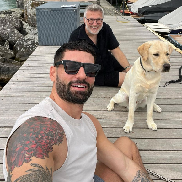 Laurent Ruquier en couple avec Hugo Manos. Instagram