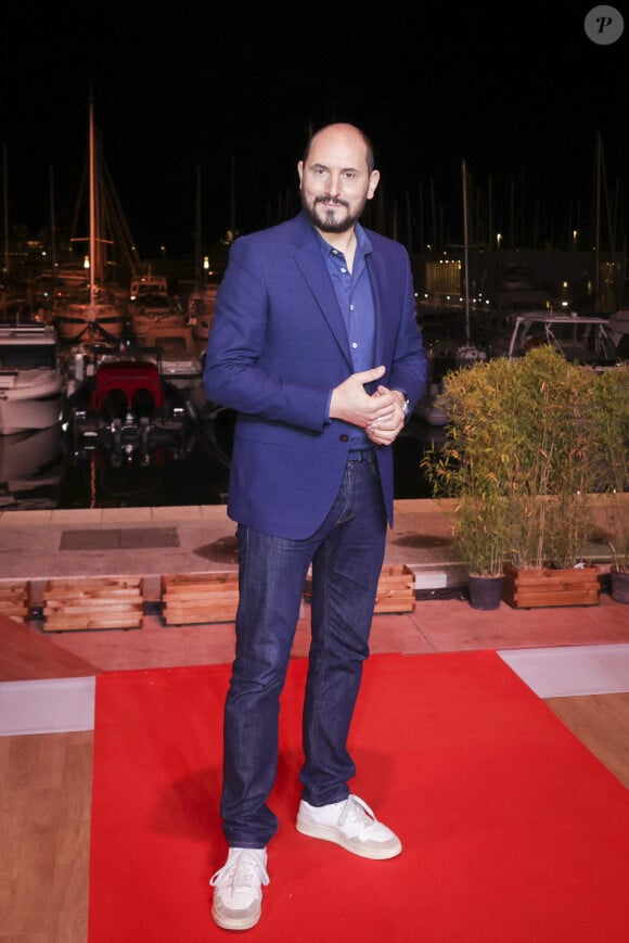 Exclusif - Karim Rissouli lors de l'émission "C ce soir" lors du 76ème Festival International du Film de Cannes, France, le 19 mai 2023. © Jack Tribeca/Bestimage 