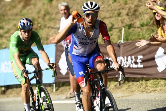 Thibaut Pinot - 18ème étape du Tour de France 2022 entre Lourdes et Hautacam, le 21 juillet 2022.