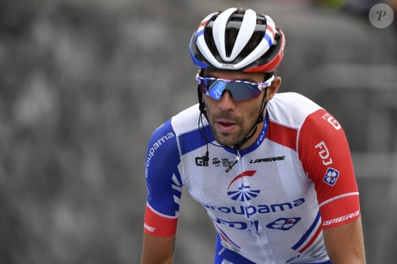 Installé à Mélisey, dans la Haute-Saône, Thibaut Pinot vit entouré d'une cinquantaine d'animaux
Thibaut Pinot au Tour de France.