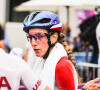 "Je suis déçu d'annoncer que je ne pourrai pas défendre mes bandes arc-en-ciel demain", poursuit la Française
Pauline Ferrand-Prévot - Jeux Olympiques de Tokyo 2020 - Cyclisme Cross Country Femmes. Shizuoka, le 27 juillet 2021.