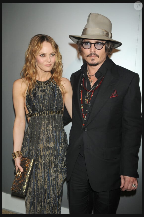 Johnny Depp et Vanessa Paradis - Soirée Chanel au VIP ROOM - 63e Festival du film de Cannes