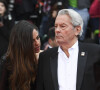 Très proche de son père, elle a rétabli sa vérité concernant l'affaire Hiromi Rollin
Alain Delon et sa fille Anouchka Delon - Montée des marches du film "A Hidden Life" lors du 72ème Festival International du Film de Cannes, le 19 mai 2019. 