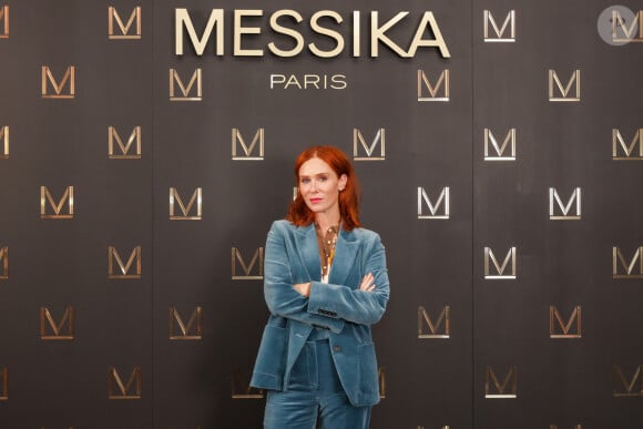 Audrey Fleurot - Photocall du défilé Messika Haute Joaillerie 2023 au Pavillon Cambon à Paris le 28 septembre 2023. © Jack Tribeca / Tiziano Da Silva / Bestimage 