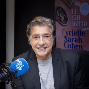 Exclusif - Frédéric François était l'invité de CS Cohen à Radio J. Paris, le 13 avril 2022. © Jack Tribeca / Bestimage