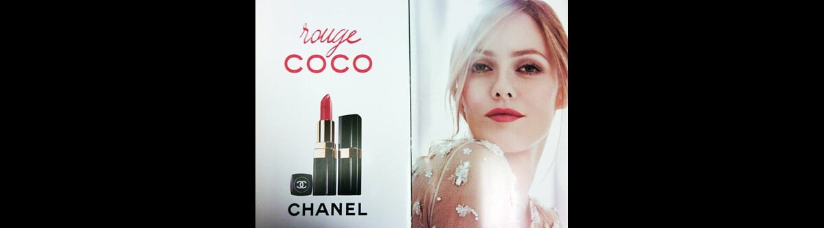 Vanessa Paradis For Chanel's Rouge Coco