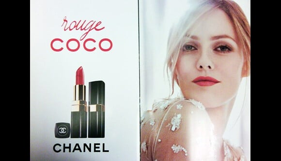 Vanessa Paradis pour le Rouge Coco de Chanel
