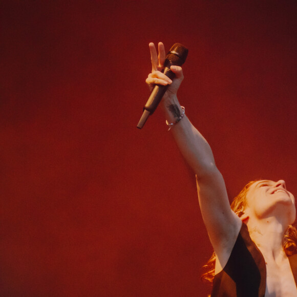 Adélaïde Letissier de Christine and the Queens en concert à Rock en Seine 2023 le 25 août 2023. © Alexandre Fumeron / Afterdepth / Bestimage Christine and the Queens on stage at Rock en Seine 2023 in Saint-Cloud on 25/08/2023