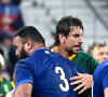 Ben O'Keeffe, l'arbitre néo-zélandais, est accusé d'avoir favorisé les joueurs sud-africains
 
Carton jaune de Ben O Keeffe ( arbitre ) - Coupe du Monde de Rugby France 2023 - Match de quart de finale "France-Afrique du Sud (28-29)" au Stade de France à Saint-Denis 15 octobre 2023.