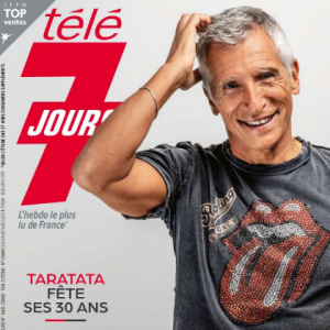 Nagui fait la couverture du nouveau numéro de "Télé 7 jours"