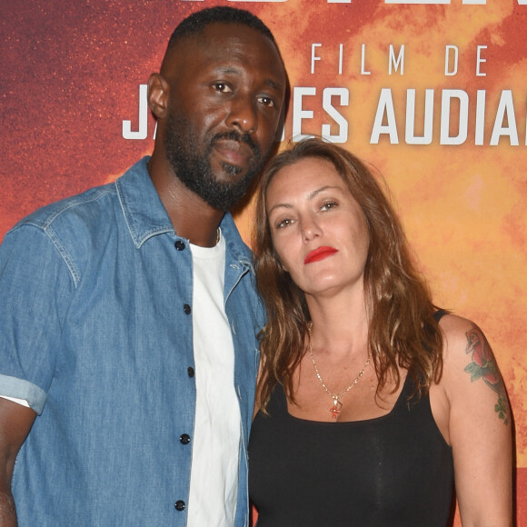 Karole Rocher et son compagnon Thomas Ngijol - Avant-première du film "Les frères sisters" au cinéma l'UGC Normandie à Paris le 11 septembre 2018. © Coadic Guirec/Bestimage