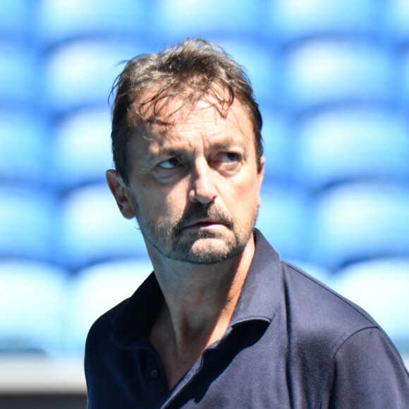Henri Leconte (France) lors de l'Open de tennis d'Australie 2020 à Melbourne, Australie, le 29 janvier 2020. © Chryslène Caillaud/Panoramic/Bestimage