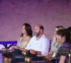 Exclusif - Kad Merad et sa compagne Julia Vignali lors de la soirée du grand gala du "Marrakech du Rire 2022" pour la 10ème édition au palais El Badiî à Marrakech, Maroc, le 18 juin 2022. © Rachid Bellak/Bestimage