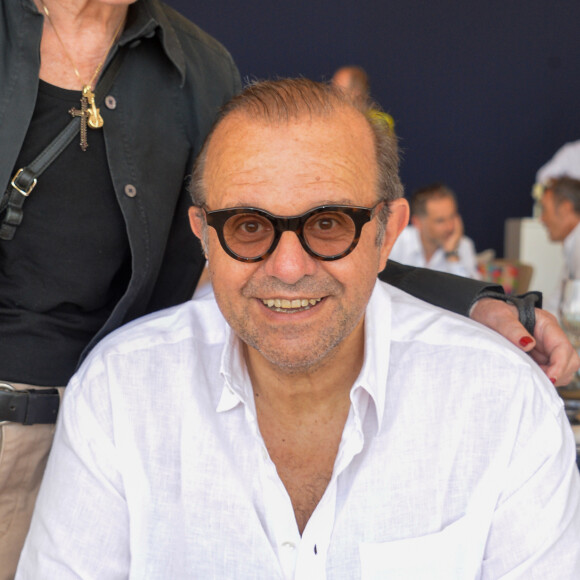 Exclusif - Hervé Temime - People au déjeuner - Tente VIP - Longines Paris Eiffel Jumping au Champ de Mars à Paris, le 6 juillet 2019. © Veeren Ramsamy/Bestimage
