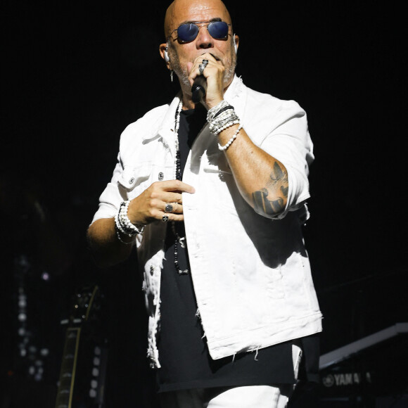 Exclusif - Pascal Obispo en concert à La Seine Musicale à Boulogne-Billancourt, Paris. Le 19 octobre 2023.