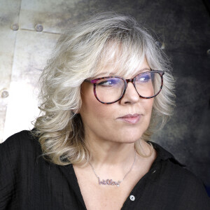 Laurence Boccolini lors de l'enregistrement de l'émission "Chez Jordan" à Paris, France, le 14 juin 2023.