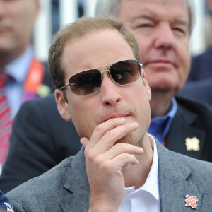 Prince William et Peter Phillips- Famille Royale de Grande Bretagne à l'épreuve d'équitation des Jeux olympiques 2012 de Londres.