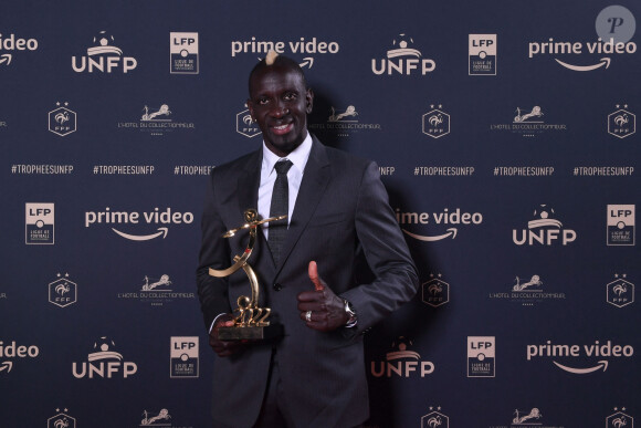 Mamadou Sakho - Cérémonie des Trophées UNFP 2022 au Pavillon Gabriel à Paris le 15 mai 2022. © FEP/Panoramic/Bestimage