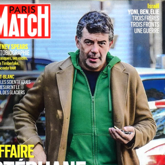 Couverture du magazine "Paris Match" du jeudi 26 octobre 2023