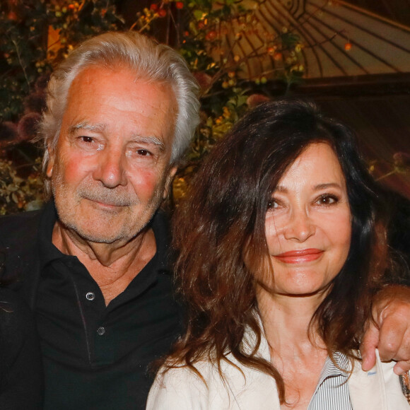 Pierre Arditi et sa femme Evelyne Bouix - Soirée de présentation de la première édition du Festival CinéRoman à la Closerie des Lilas à Paris. © Christophe Clovis / Bestimage