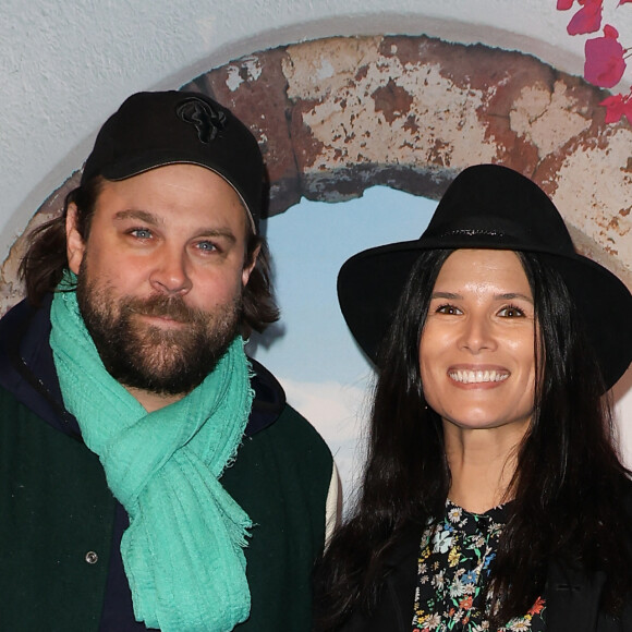 Arthur Jugnot et sa femme Flavie Péan - Soirée de gala pour la première de la comédie musicale "Mamma Mia ! Le Musical" au Casino de Paris le 26 octobre 2023. Déjà saluée par plus de 65 millions de spectateurs dans le monde, la comédie musicale culte "Mamma Mia !" est de retour au Casino de Paris, et ce jusqu'au 21 janvier prochain. © Coadic Guirec/Bestimage