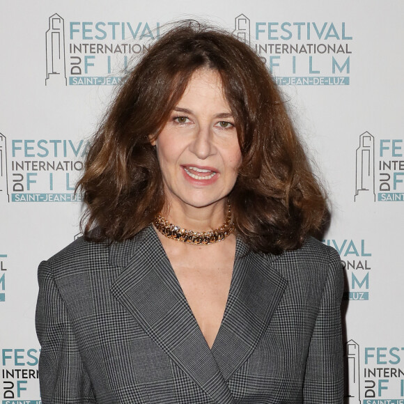 Valérie Lemercier présente son film "L'Arche de Noé" en compétition au festival international du film de Saint-Jean-de-Luz le 4 octobre 2023. © Patrick Bernard / Bestimage 
