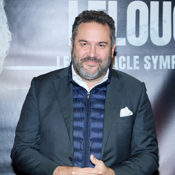 Exclusif - Bruce Toussaint - Photocall - Spectacle symphonique Claude Lelouch "D'un film à l'autre" au Palais des Congrès de Paris le 14 novembre 2022.