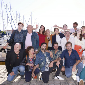 Marie Réache, Michel Cordes, Anne Decis, Elodie Varlet, Cécilia Hornus, Jérôme Bertin, Marie Mallia, Léa François, Florian Lesieur, Lola Marois, Laurent Kérusoré, Caroline Riou, Eleonore Sarrazin, Horya Benabet, Pierre Martot, Sylvie Flepp, Joakim Latzko, Marwan Berreni, Stéphane Hénon, Tim Rousseau, Thibaud Vaneck PLUS BELLE LA VIE Le festival de fiction TV de La Rochelle samedi 17 septembre 2022. © Christophe Aubert via Bestimage