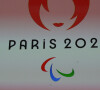 Il s'agit d'un membre du Comité international olympique et chef de la délégation olympique mongole
 
Logo Paris 2024 lors de la présentation du logo des Jeux Olympiques et Paralympiques "Paris 2024" dévoilé au cinéma "Le Grand Rex" à Paris, le 21 octobre 2019. Dans le logo sont cachés différents symboles : la médaille, la flamme et Marianne.