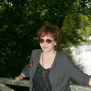 Marlène Jobert lors de la 22ème édition de la "Forêt des livres" à Chanceaux-Près-Loches, le 27 aout 2017 en hommage à son fondateur G Saint Bris décédé le 8 août 2017.© JLPPA/Bestimage