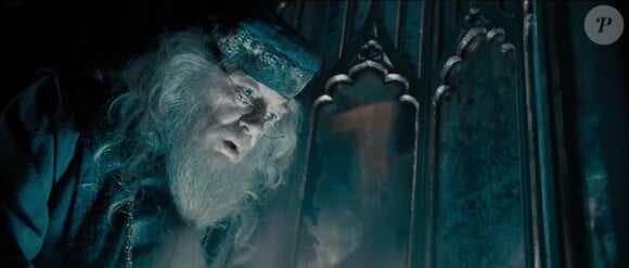 Michael Gambon joue Dumbledore dans le troisième film de la série des Animaux Fantastiques. © JLPPA/Bestimage
