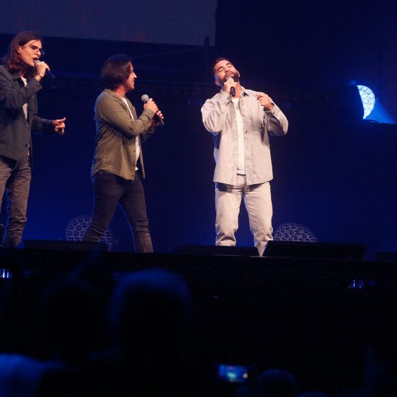 Exclusif - Kendji Girac, l'Avvinta - Concert "Corsu Mezu Mezu" à la Défense Arena à Paris, France. Le 28 octobre 2023. © Christophe Clovis / Bestimage