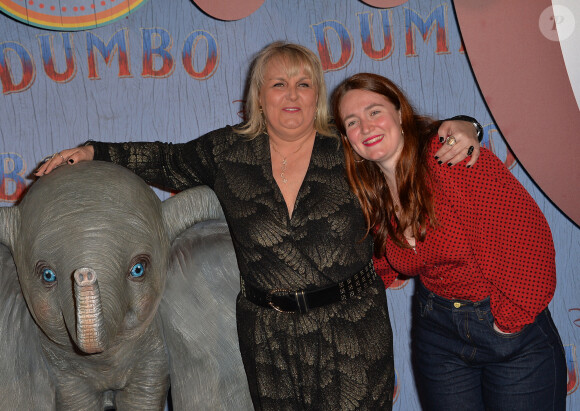 Valérie Damidot et sa fille Roxane - Première du film "Dumbo" au Grand Rex à Paris le 18 mars 2019. © CVS/Bestimage