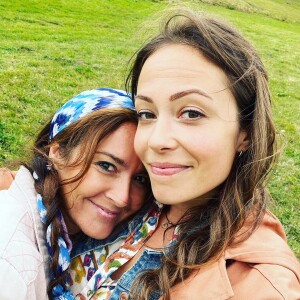 Emmanuelle Boidron et Dounia Coesens sur Instagram. Le 3 octobre 2023.