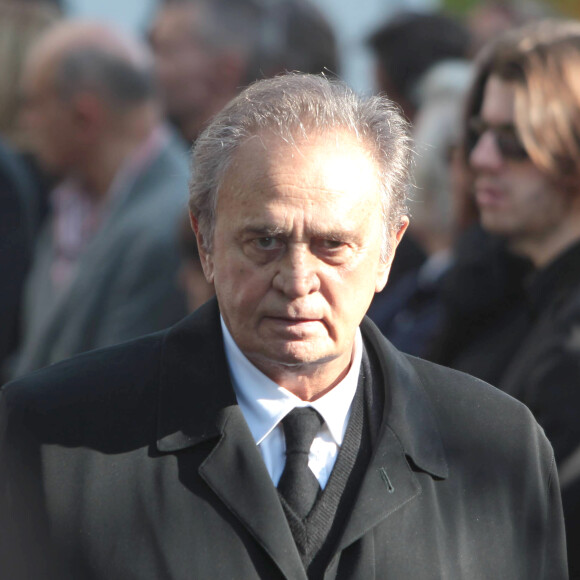 Roger Hanin - Obsèques ed Fikip Nikolic en l'égrise russe de Sainte-Geneviève-des-Bois en 2009.