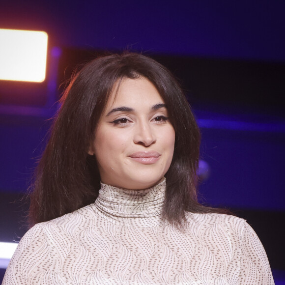 Exclusif - Camelia Jordana - Culture Prime fête ses 5 ans en direct au Musée du Quai Branly à Paris le 14 novembre 2023. À l'occasion des 5 ans du média social Culture Prime, initié par les 6 partenaires de l'audiovisuel public, France Télévisions, Radio France, France Médias Monde, l'INA, Arte et TV5 Monde, " Culturebox, l'émission " propose une soirée spéciale en direct. Au programme, de nombreux invités : artistes, chanteurs, chorégraphes, danseurs... Pour 70 minutes de spectacle grandiose sur la scène du musée du Quai Branly ! © Jack Tribeca / Bestimage 