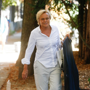 Muriel Robin - Arrivées à l'enregistrement de l'émission "Vivement Dimanche" présentée par M. Drucker qui sera diffusée le 17 septembre 2023 sur France 3 au studio Gabriel à Paris, France, le 06 septembre 2023. © Christophe Clovis / Bestimage