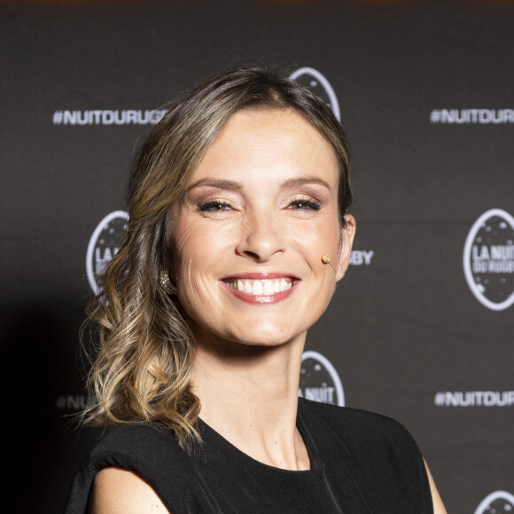 Isabelle Ithurburu - Soirée de la 18ème édition de la Nuit du Rugby à l'Olympia, Paris le 26 septembre 2022. © Pierre Perusseau/Bestimage